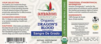 Amazon Therapeutics Organic Dragon's Blood - supplement
