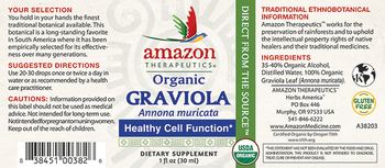 Amazon Therapeutics Organic Graviola - supplement