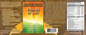 Ambaya Gold Essence Of Life - supplement