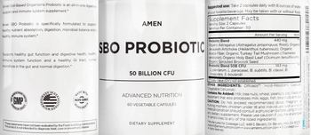 Amen SBO Probiotic - supplement