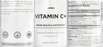 Amen Vitamin C+ - supplement