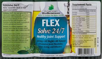 American BioSciences Flex Solve 24/7 - supplement