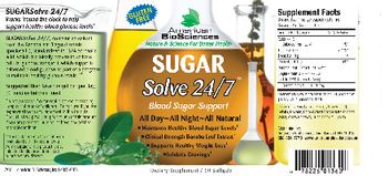 American BioSciences SUGAR Solve 24/7 - supplement
