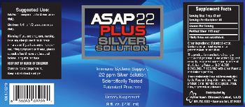 American Biotech Labs ASAP 22 Plus Silver Solution - supplement