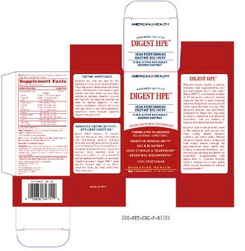 American Health Digest HPE - supplement