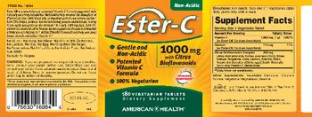 American Health Ester-C 1000 mg With Citrus Bioflavonoids - supplement