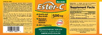 American Health Ester-C 500 mg - supplement