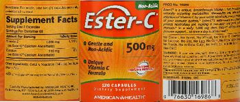 American Health Ester-C 500 mg - supplement