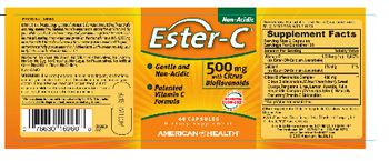 American Health Ester-C 500 mg With Citrus Bioflavoinds - supplement