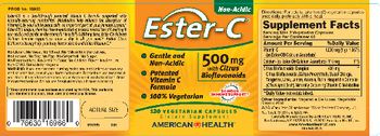American Health Ester-C 500 mg With Citrus Bioflavoinds - supplement