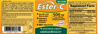 American Health Ester-C 500 mg With Citrus Bioflavoinds - supplement