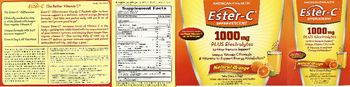 American Health Ester-C Effervescent 1000 mg Natural Orange - supplement