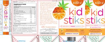 American Health Ester-C Kidstiks Tropical Punch Flavor - multivitamin mineral supplement