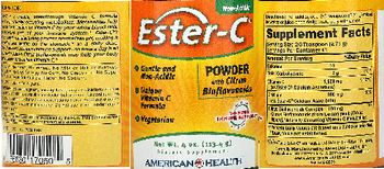 American Health Ester-C Powder with Citrus Bioflavonoids - supplement