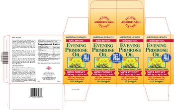 American Health Royal Brittany Evening Primrose Oil - supplement