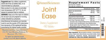 AmeriSciences Joint Ease - supplement