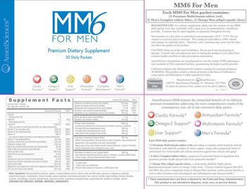 AmeriSciences MM6 For Men - premium supplement
