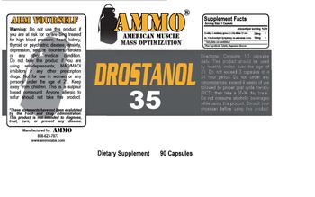 AMMO American Muscle Mass Optimization Drostanol 35 - supplement