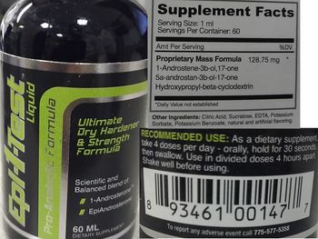 AMS Advanced Muscle Science Epi-1-Test Liquid - supplement