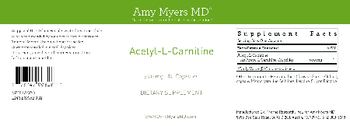 Amy Myers MD Acetyl-L-Carnitine 500 mg - supplement