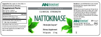 AN American Nutriceuticals Nattokinase - supplement