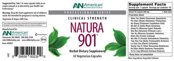 AN American Nutriceuticals Natura 901 - herbal supplement