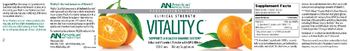 AN American Nutriceuticals Vitality C - supplement