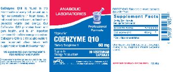 Anabolic Laboratories Coenzyme Q10 60 mg - supplement