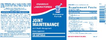 Anabolic Laboratories Joint Maintenance - supplement