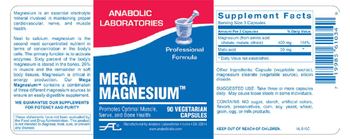 Vitamer Laboratories Mega Magnesium - supplement