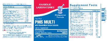 Anabolic Laboratories PMS Multi - supplement