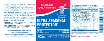 Anabolic Laboratories Ultra Seasonal Protector - herbal supplement