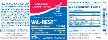 Anabolic Laboratories Val-Rest 125 mg - supplement