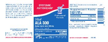 Anabolic Laboratories Vital ALA 300 - supplement