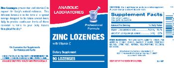 Anabolic Laboratories Zinc Lozenges - 