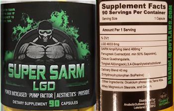 Anabolic Outlaws Super SARM LGD - supplement