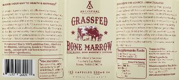 Ancestral Supplements Grassfed Bone Marrow - supplement