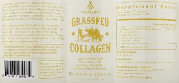 Ancestral Supplements Grassfed Collagen - supplement