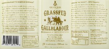 Ancestral Supplements Grassfed Gallbladder - supplement