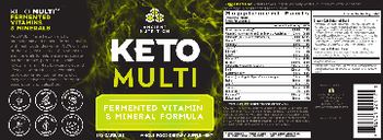 Ancient Nutrition Keto MULTI - whole food supplement