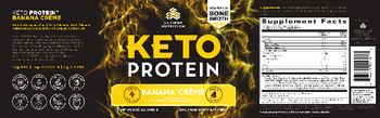 Ancient Nutrition Keto PROTEIN Banana Creme - whole food supplement