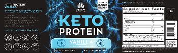 Ancient Nutrition Keto Protein Vanilla - whole food supplement