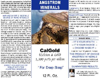Angstrom Minerals CalGold - 