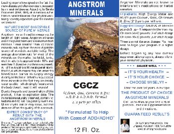 Angstrom Minerals CGCZ - 