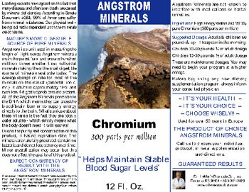 Angstrom Minerals Chromium - 