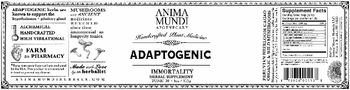 Anima Mundi Adaptogenic - herbal supplement