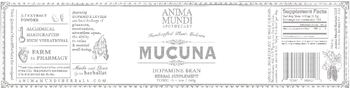 Anima Mundi Mucuna - herbal supplement