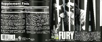 Animal Animal Fury Green Apple Flavor - supplement