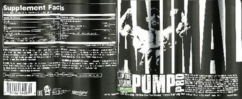 Animal Animal Pump Pro Green Apple Flavor - supplement