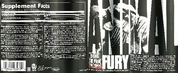 Animal Fury Fruit Punch Flavor - supplement